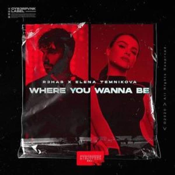 R3HAB , Elena Temnikova-Where You Wanna Be cover art