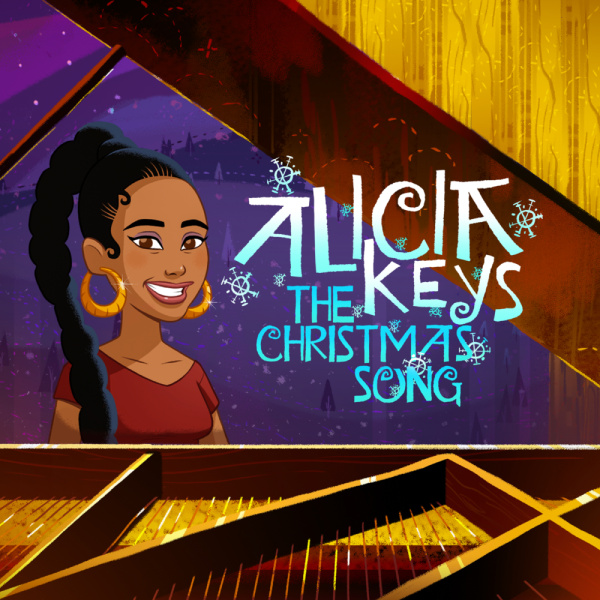 Alicia Keys-The Christmas Song (Chestnuts) cover art