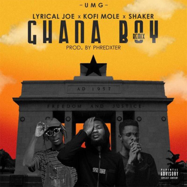 Lyrical Joe-Ghana Boy (Remix) cover art