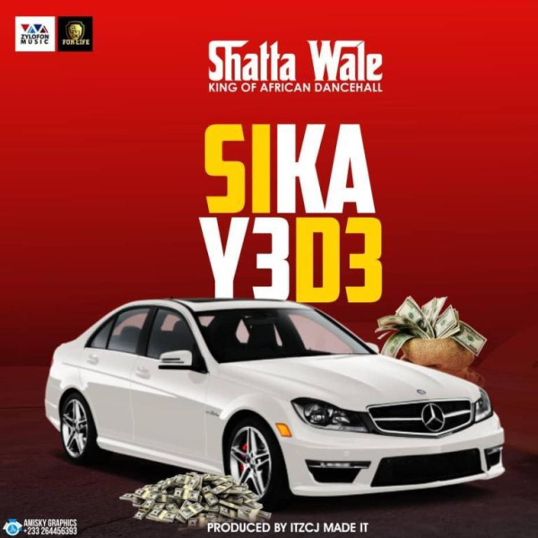 Shatta Wale-Sika Y3 D3 cover art