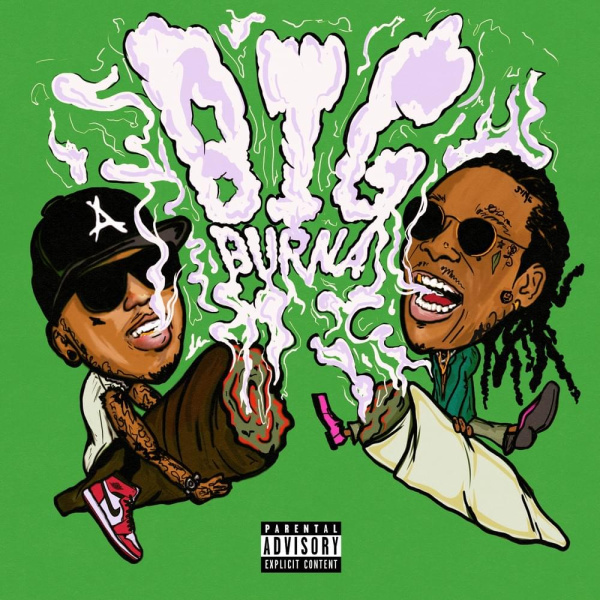 Kid Ink, Wiz Khalifa-Big Burna cover art