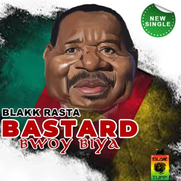 Blakk Rasta-Bastard Bwoy Biya cover art