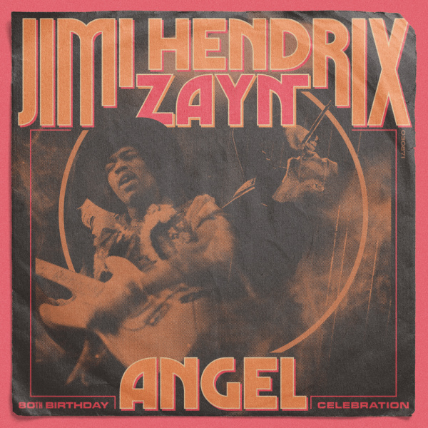 Zayn, Jimi Hendrix-Angel cover art