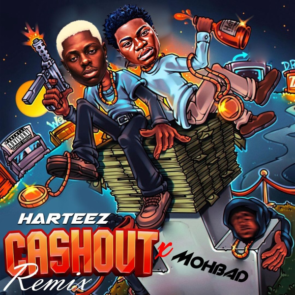 Harteez-Cashout (Remix) cover art