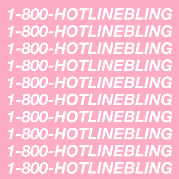 Drake-HotLine Bling cover art