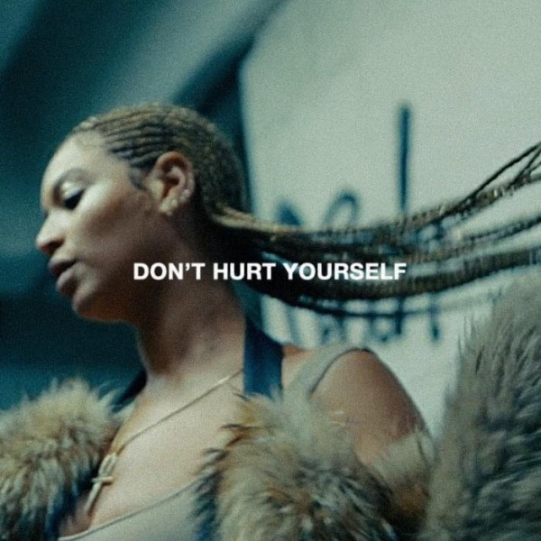 Beyonce-Don't Hurt Yourself cover art