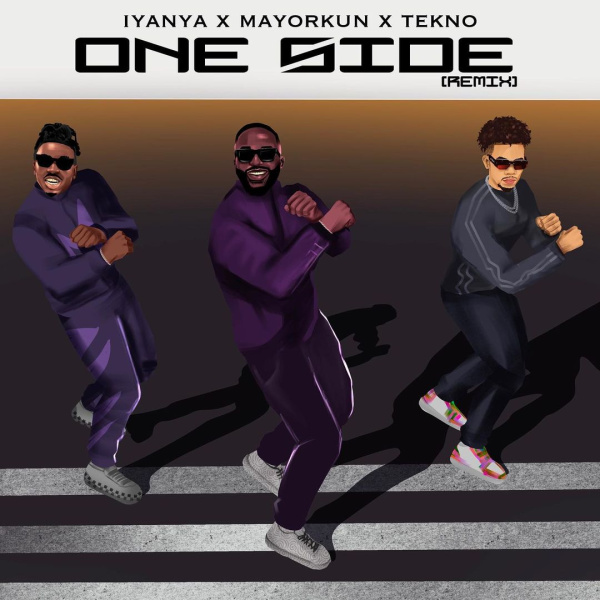 Iyanya-One Side (Remix) cover art