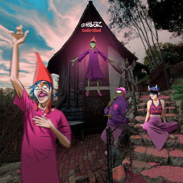 Gorillaz-The Tired Influencer cover art