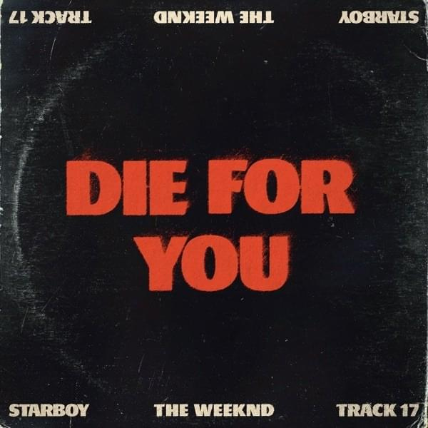 The Weeknd -Die For You (Instrumental) cover art