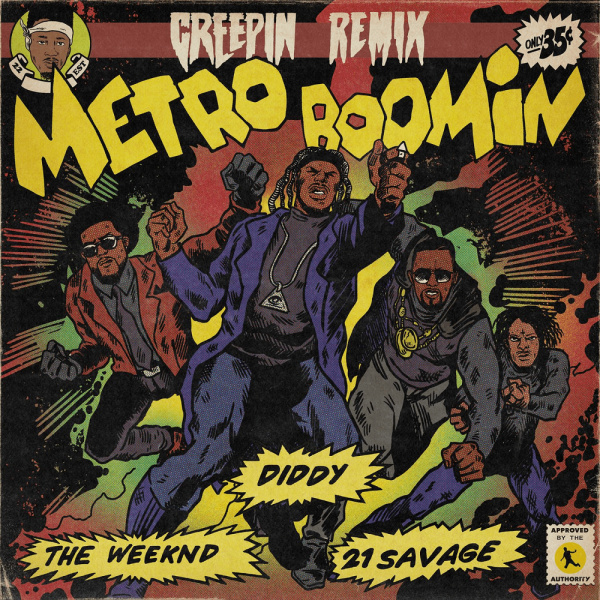 Metro Boomin-Creepin (Remix) cover art