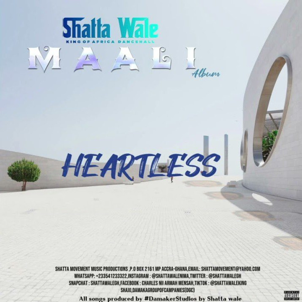 Shatta Wale-Heartless cover art