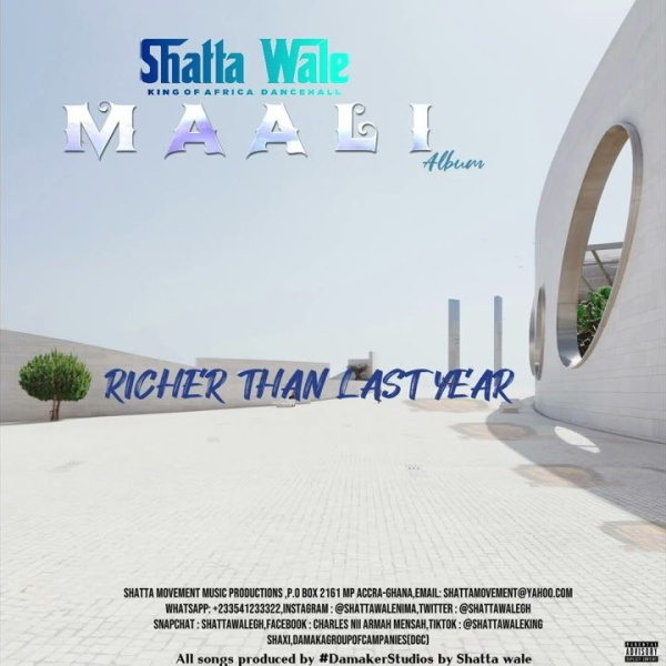 Shatta Wale-Richer Than Last Year cover art