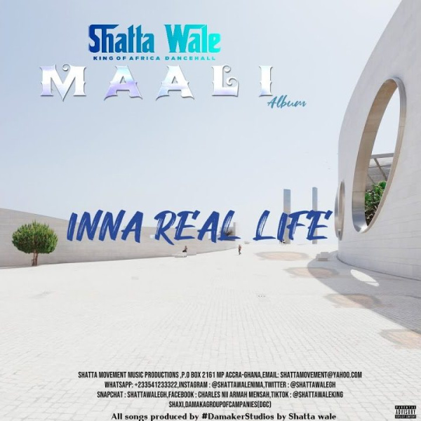 Shatta Wale-Inna Real Life cover art