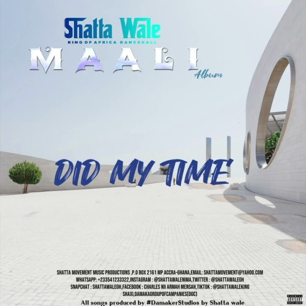 Shatta Wale-Did My Time cover art