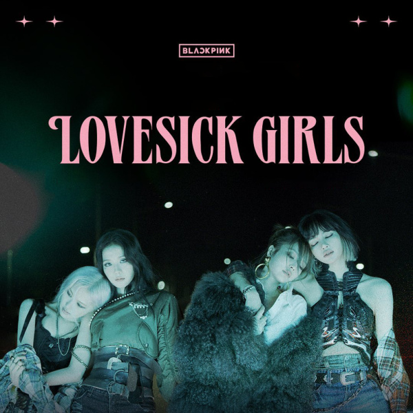 BLACKPINK-Lovesick Girls cover art