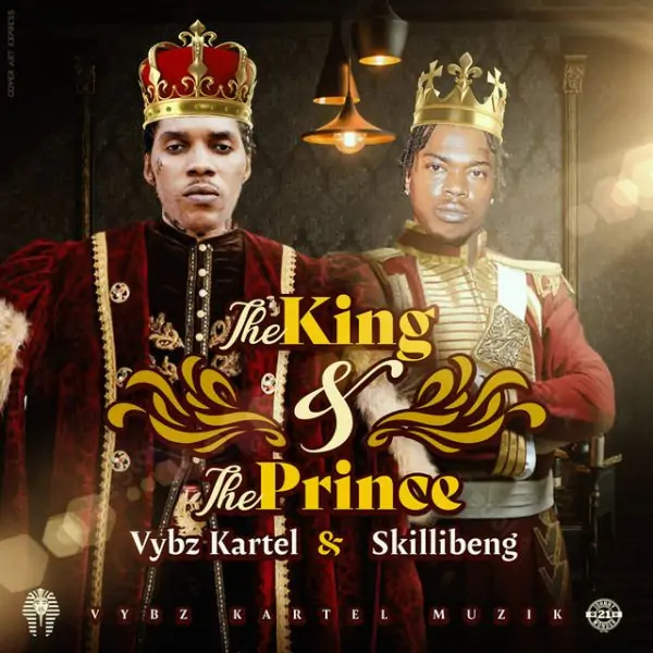 Vybz Kartel-The King And The Prince cover art