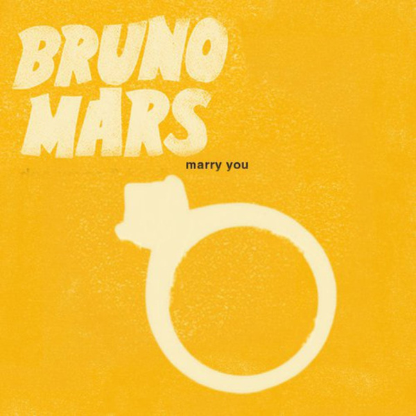 Bruno Mars-Marry You cover art