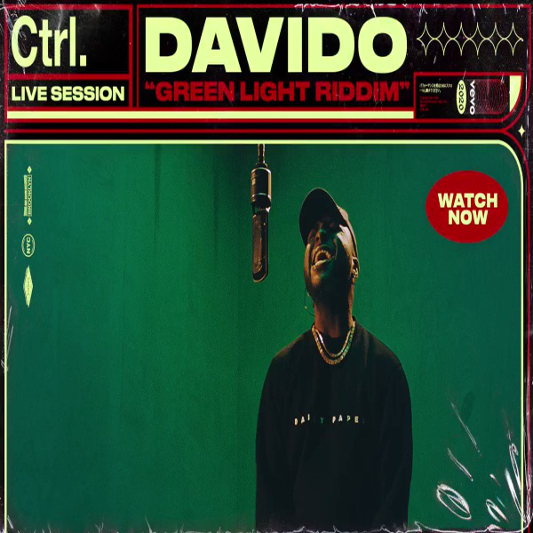 Davido-Green Light Riddim cover art