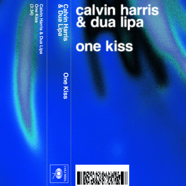 Calvin Harris-One Kiss cover art