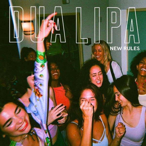 Dua Lipa-New Rules cover art