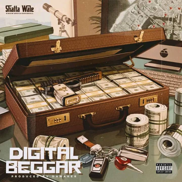 Shatta Wale-Digital Beggar (Mr Logic Diss) cover art