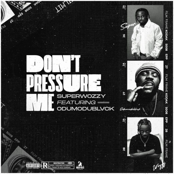 Superwozzy-Don't Pressure Me cover art