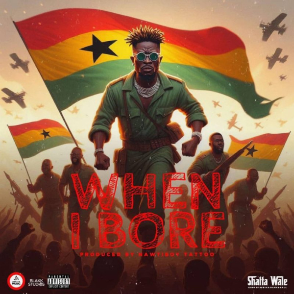 Shatta Wale-When I Bore cover art