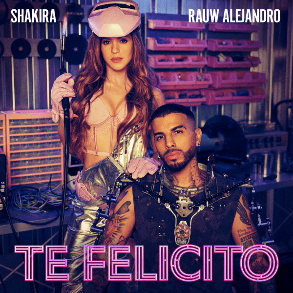 Shakira-Te Felicito cover art