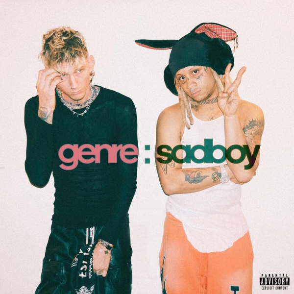 Machine Gun Kelly , Trippie Redd-time travel cover art