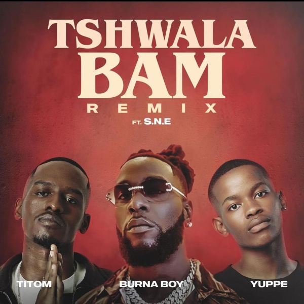 Titom , Yuppe, S.N.E -Tshwala Bam (Remix) cover art